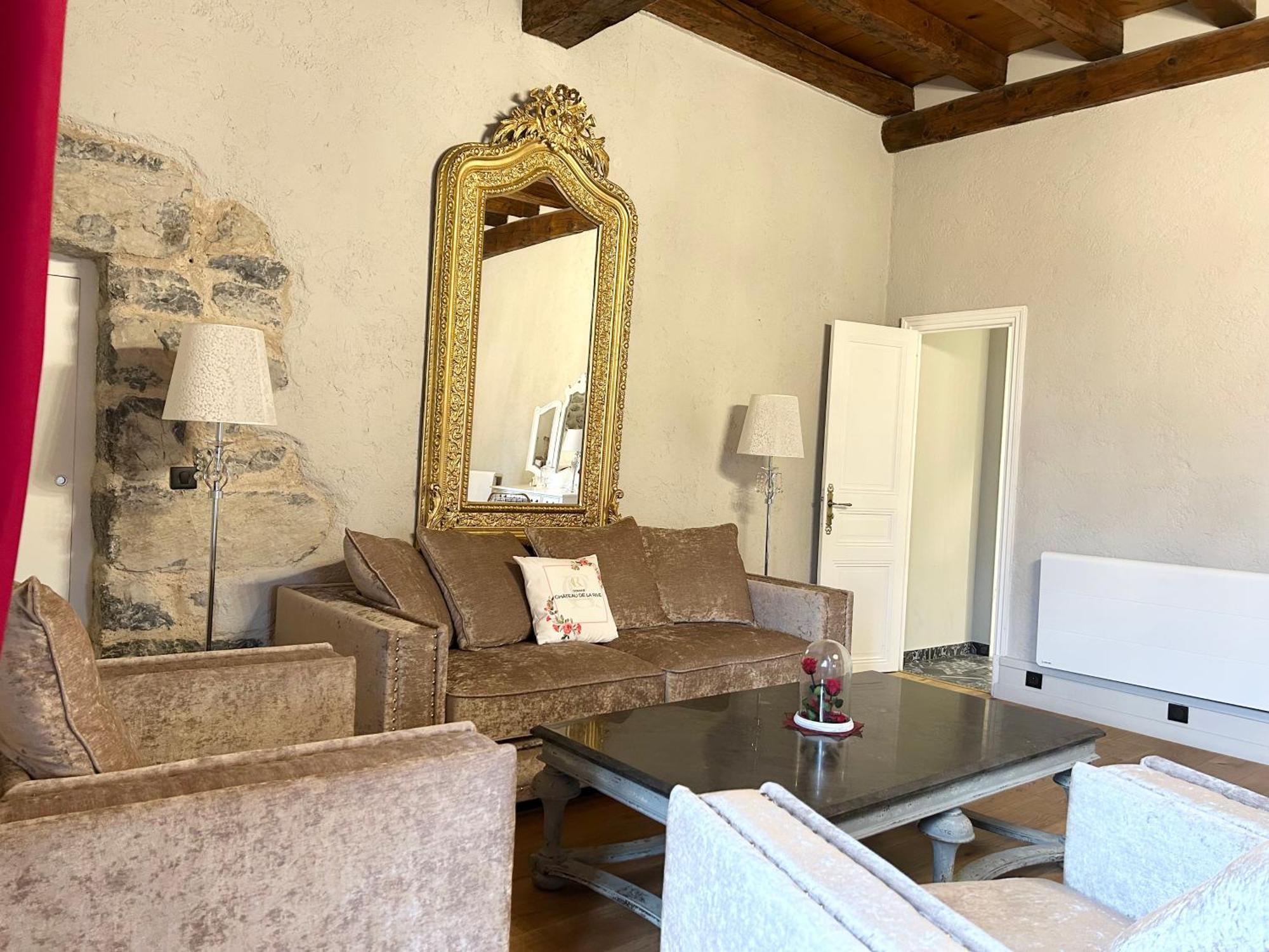 Chateau De La Rive - Suite Prestige - Chambre 2 Personnes Cruet Esterno foto